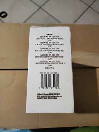 Manga Final fantasy type-0 collector box 1-5