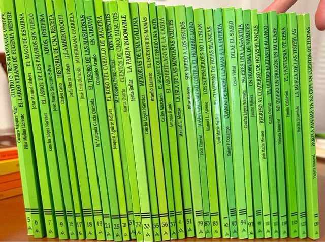 Coleccion libros Editorial El Duende Verde