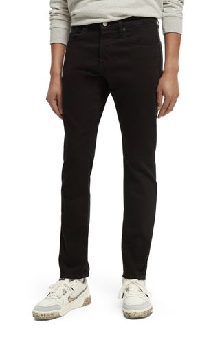 Scotch & Soda. Pantalón vaquero negro. W31 L32