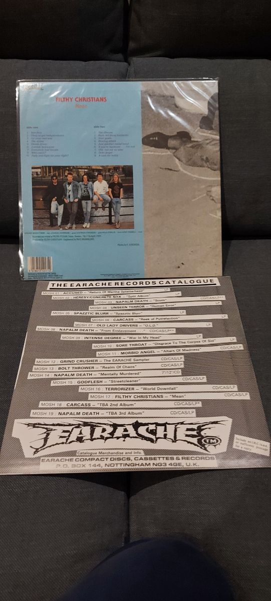 Filthy Christians disco vinilo