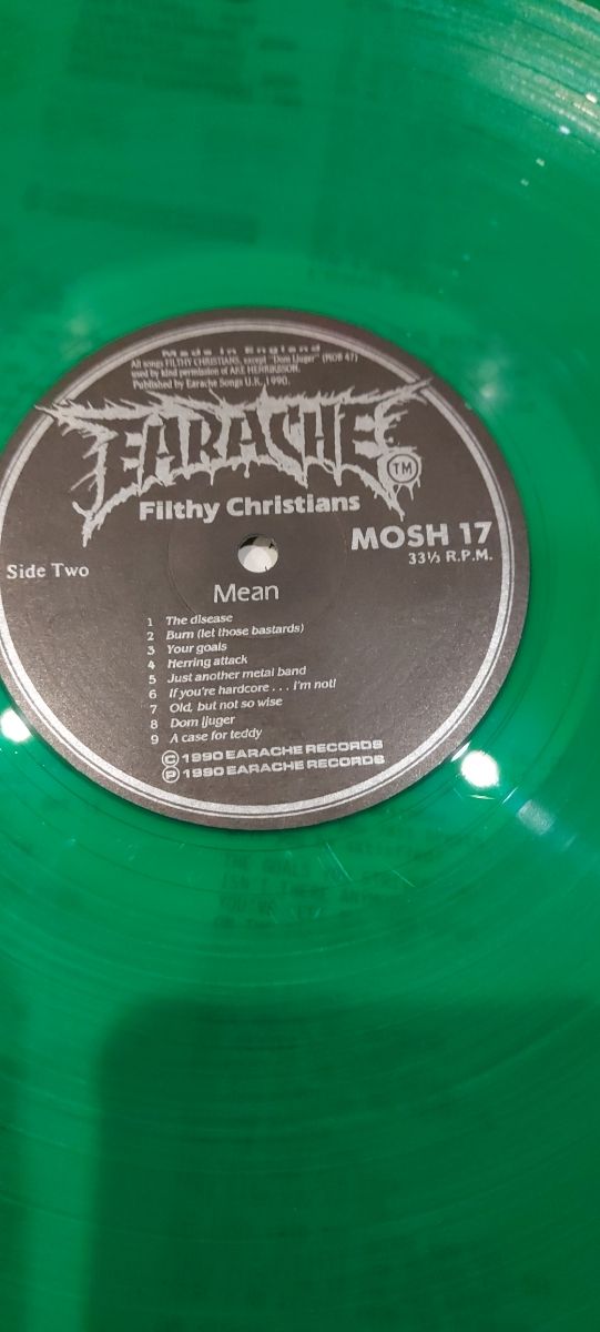 Filthy Christians disco vinilo