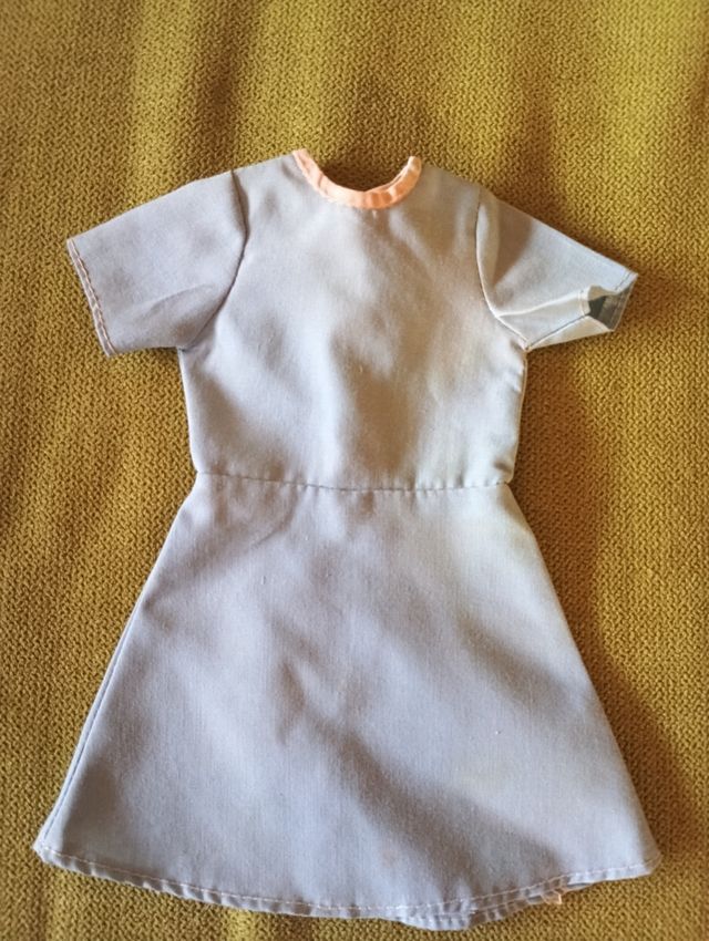 Vestido de la Nancy corto azul