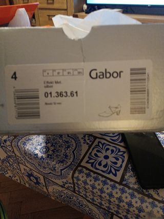 N 38.5 GABOR                Zapatos de tacón 