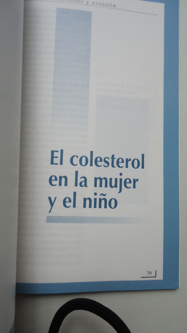 Libro colesterol y corazón