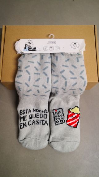 Calcetines calentitos antideslizante