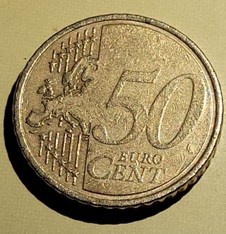 Moneda: 50 céntimos Chipre 2008