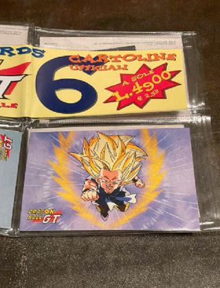 Cartoline Dragonball GT vintage anni 90’