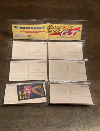 Cartoline Dragonball GT vintage anni 90’
