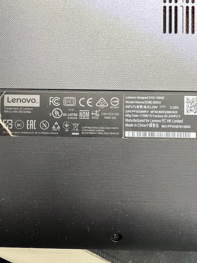 Lenovo ideapad 510