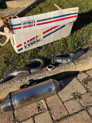 Scarico hgs per kawasaki