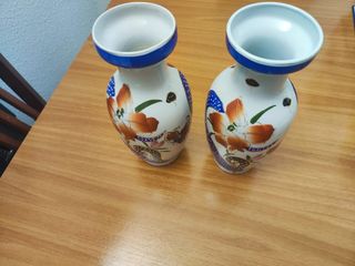 Pareja de jarrones chinos
