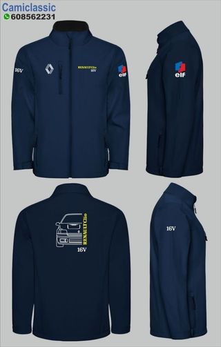 chaqueta renault clio MEGANE WILLIANS T LOS MODELO