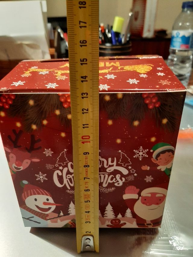 Caja sorpresa navidad billetes