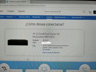 Estación de trabajo hp Z2 G9 SFF