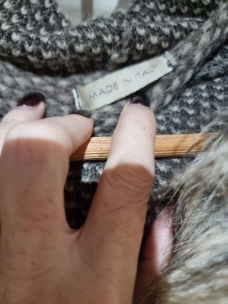 Chaquetón pelo Made in Italy