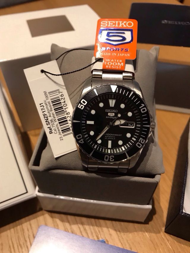 SEIKO SNZF17J1 Japan NUEVO A ESTRENAR