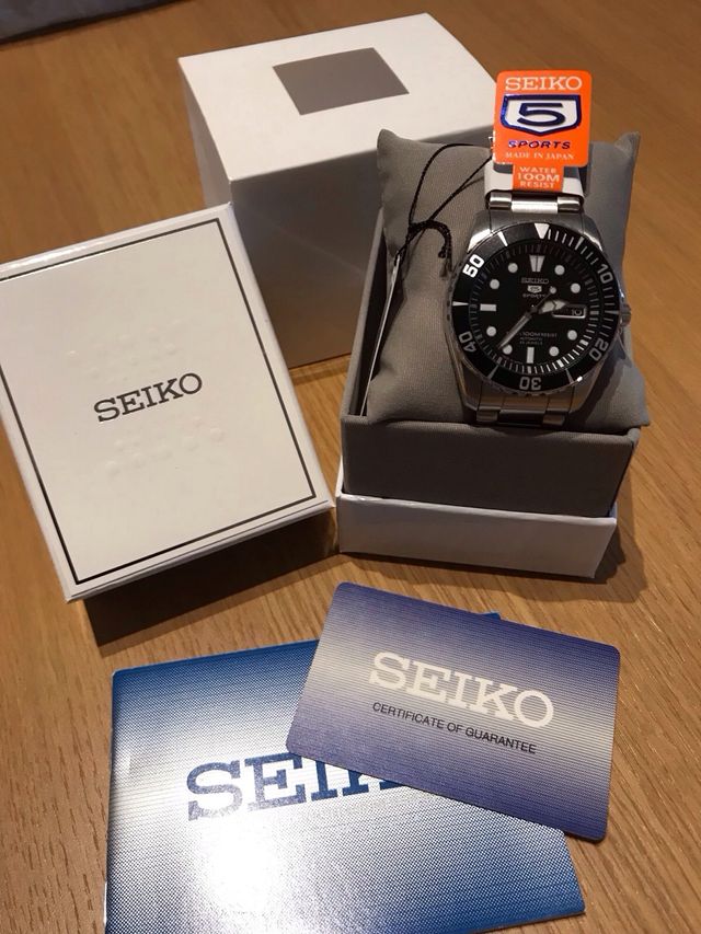 SEIKO SNZF17J1 Japan NUEVO A ESTRENAR