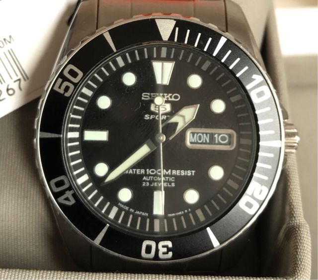 SEIKO SNZF17J1 Japan NUEVO A ESTRENAR