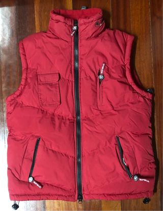 Chaleco acolchado reversible