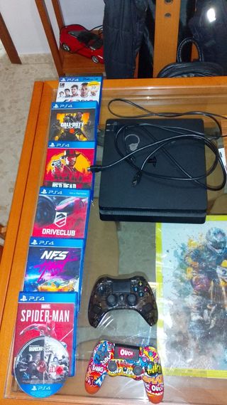 Ps4 más juegos y mandos 