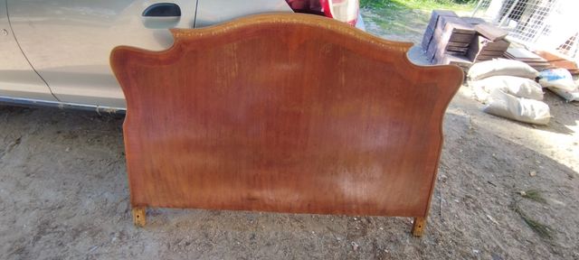 Cabecero de cama 🛏️ de madera vintage