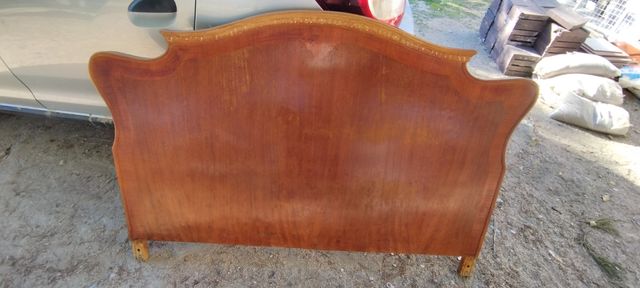 Cabecero de cama 🛏️ de madera vintage