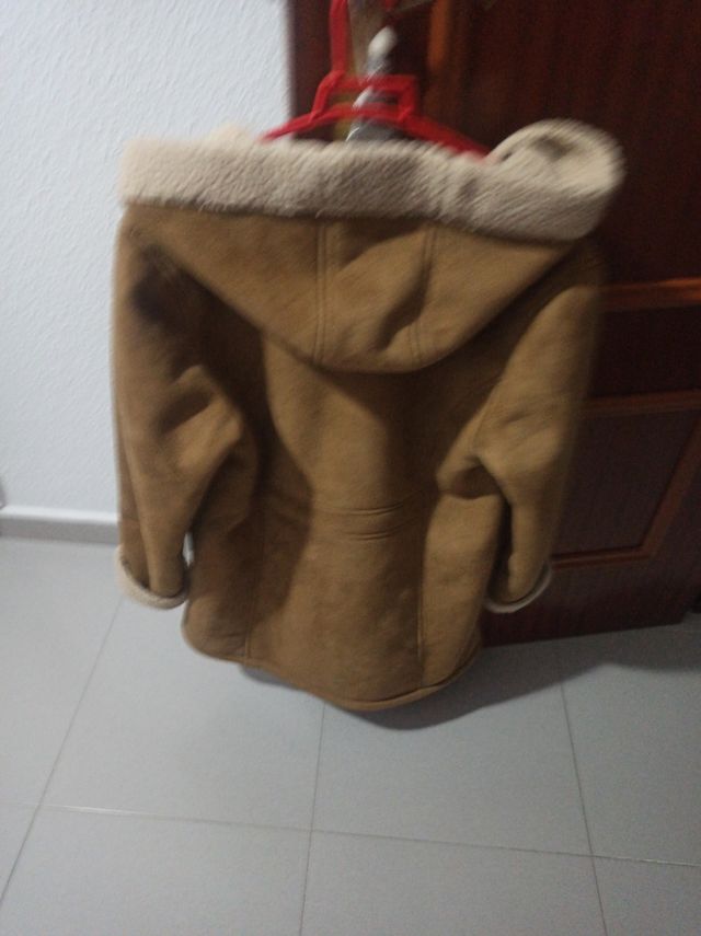 Abrigo borrego mujer talla M. 