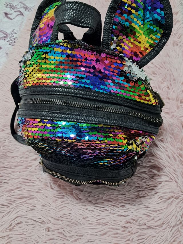 Mochila de lentejuelas 