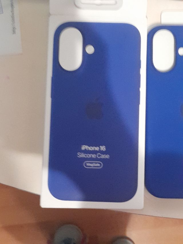 funda iphone 16 original azul ultramar