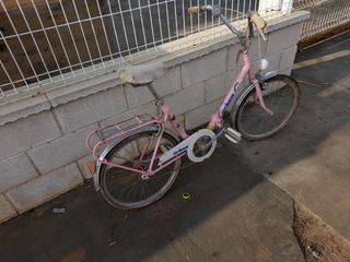 Vendo  bicicleta clásica  plegable.