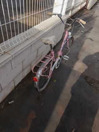 Vendo  bicicleta clásica  plegable.