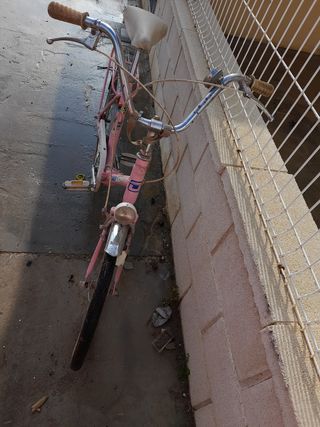 Vendo  bicicleta clásica  plegable.