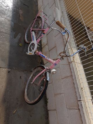 Vendo  bicicleta clásica  plegable.