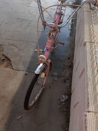 Vendo  bicicleta clásica  plegable.