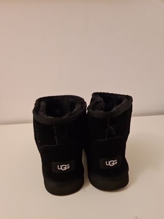 Botines ugg mujer negro imitación 