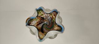 Murano Ciotola Vintage Stile Bizantino .
