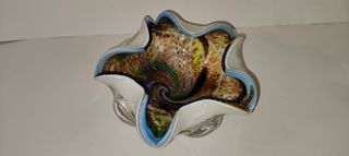Murano Ciotola Vintage Stile Bizantino .