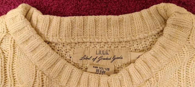 Jersey niñ@ color crudo T. 7-8