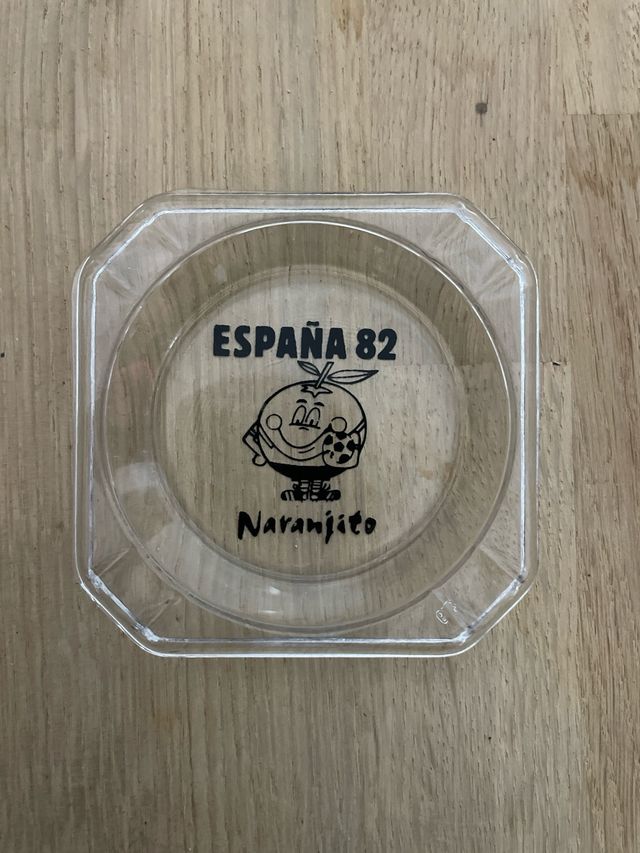 Cenicero cristal mundial 1982