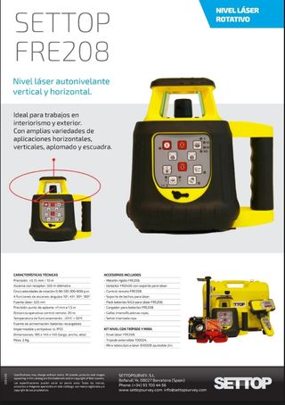 Laser rotatorio