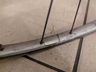 Cerchio posteriore bici corsa 28" 700c