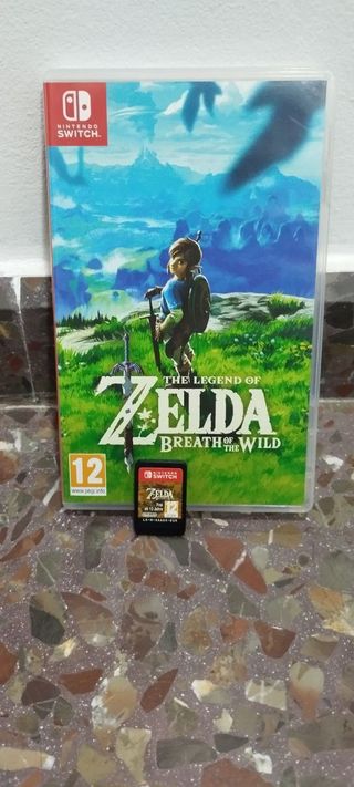 Zelda Breath of The Wild switch
