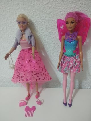 Barbie princesa y hada lote