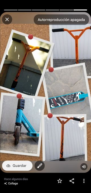 Patinete freestyle 