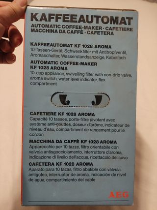Cafetera AEG
