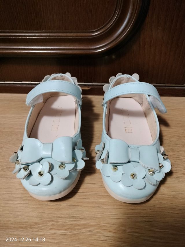Zapatos niña azul talla 27