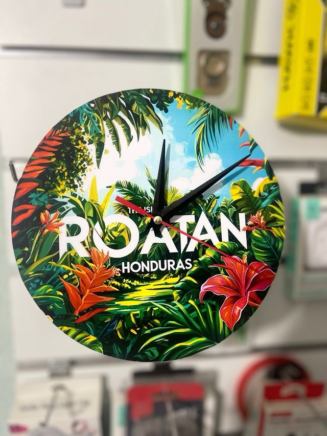 Reloj personalizado resina epoxi