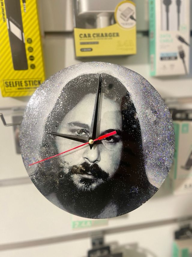 Reloj personalizado resina epoxi