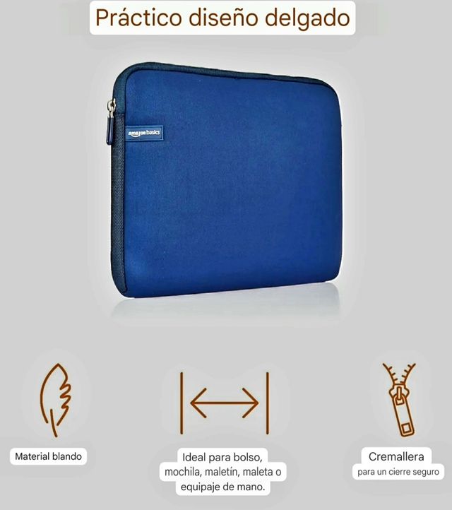 Funda PORTÁTIL NEOPRENO 33,8 cm (hasta 13,3')