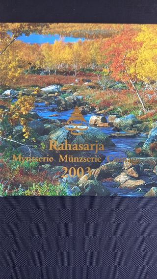 Finlandia 2003 cartera vacía + medalla 